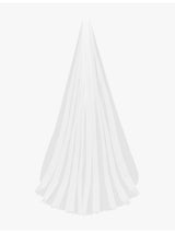 selfridges House of CB Leone Tulle and Satin Veil 245cm- Buy online at McGrocer