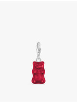 selfridges Thomas Sabo x HARIBO Goldbear Sterling Silver and Crystal Glass Charm- Buy online at McGrocer