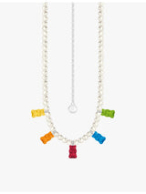 selfridges Thomas Sabo x HARIBO Sterling Silver Freshwater Pearl and Zirconia Pendant Necklace- Buy online at McGrocer