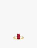 Thomas Sabo x HARIBO 18ct Yellow Gold-Plated Sterling Silver Zirconia Ring