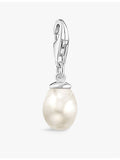 Thomas Sabo sterling silver freshwater pearl charm 22mm (British brand)