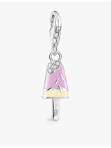 selfridges Thomas Sabo Popsicle Sterling Silver Enamel Zirconia Pendant Charm- Buy online at McGrocer