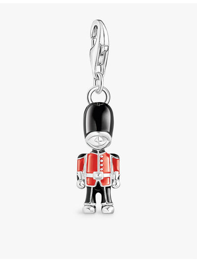 selfridges Thomas Sabo Royal Guard 925 Sterling Silver and Resin Pendant Charm- Buy online at McGrocer