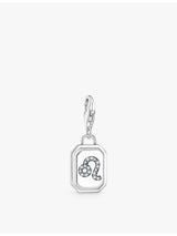 selfridges Thomas Sabo Leo Star Sign 925 Sterling Silver and Zirconia Pendant Charm- Buy online at McGrocer