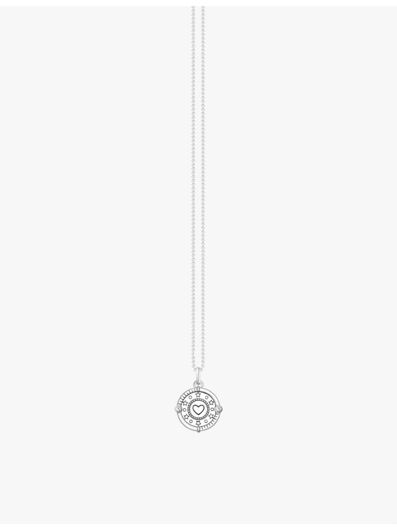 Thomas Sabo Cosmic Amulet necklace, sterling silver zirconia, imported from the UK