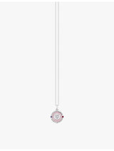 selfridges Thomas Sabo Cosmic Amulet Sterling Silver Zirconia Enamel Pendant Necklace- Buy online at McGrocer