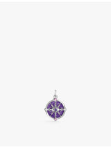 selfridges Thomas Sabo Eye Sterling Silver Enamel Zirconia Glass Pendant- Buy online at McGrocer