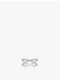 Thomas Sabo Crossover Dots ring sterling silver and zirconia, imported from the UK