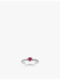 Thomas Sabo 925 sterling silver heart zirconia ring - British product