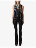 Zadig&Voltaire modal scarf butterfly print 135cm - British product