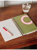Papier B5 lined notebook 18cm x 23cm (British brand)