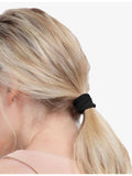 Kitsch black hair ties pack of 20 satin finish (British brand)