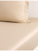 selfridges Yves Delorme Triomphe Double Cotton-Sateen Fitted Sheet- Buy online at McGrocer