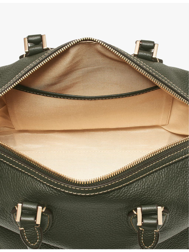 Aspinal of London Hudson Midi leather bowling bag, UK version