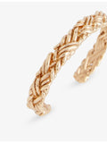 Bottega Veneta 18ct gold plated bracelet - British product