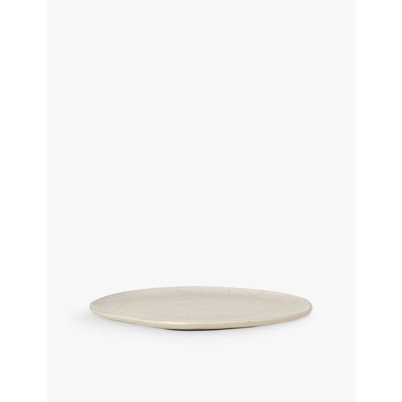 Ferm Living Flow large porcelain plate 27cm - British product