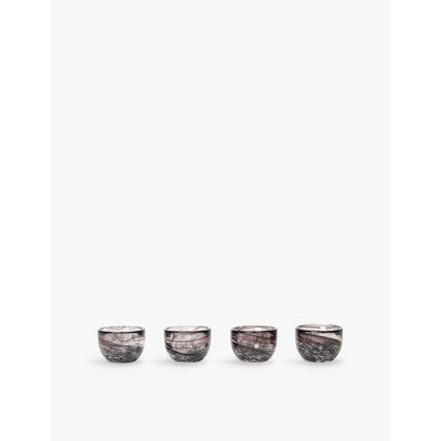 selfridges Ferm Living Tinta Set of Four Glass Egg Cups- Buy online at McGrocer