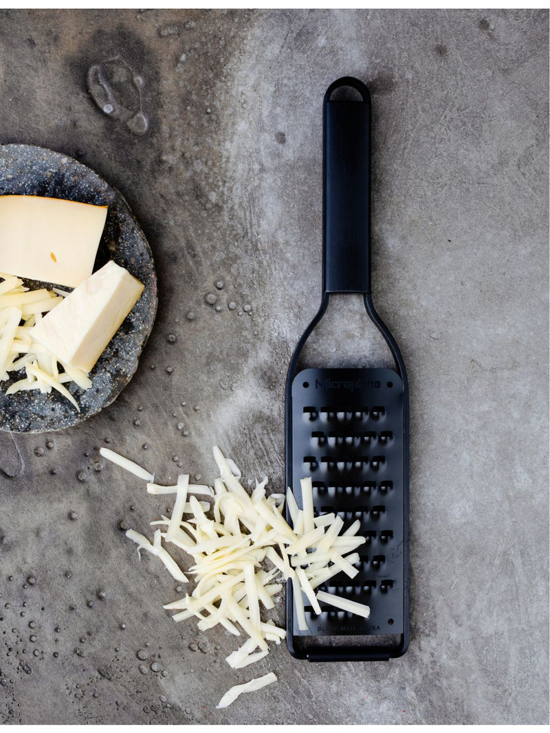 Microplane Black Sheep extra coarse stainless-steel grater 30cm, UK version