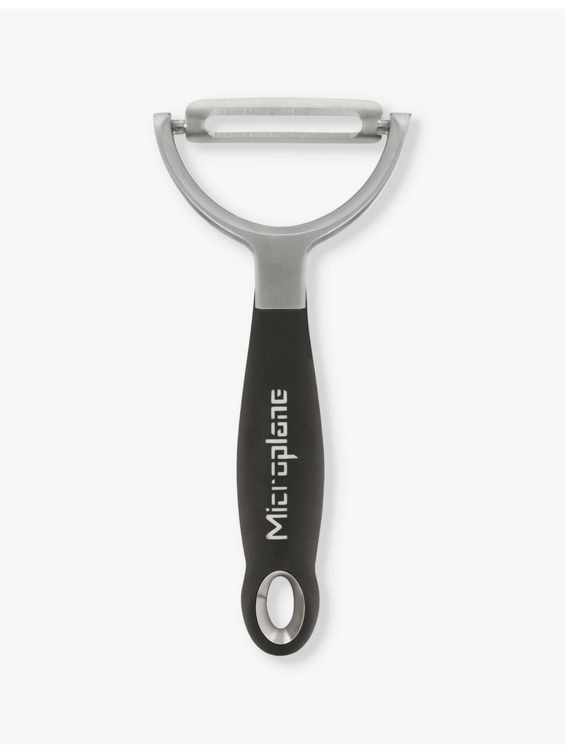 Microplane Y straight blade stainless steel peeler, imported from the UK