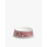 selfridges Wedgwood Florentine Motif-Print Bone China Pet Bowl 21cm- Buy online at McGrocer
