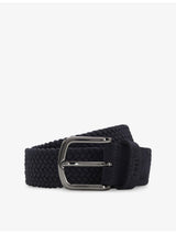 selfridges BOSS Woven Design Suede Belt 3.5cm- Buy online at McGrocer