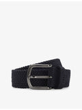 BOSS woven-design suede belt 3.5cm (British brand)