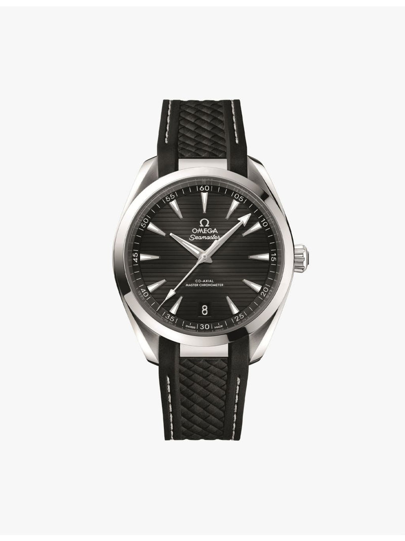 OMEGA Seamaster Aqua Terra stainless steel rubber watch 41mm (British brand)