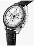 Omega Speedmaster Moonwatch Professional steel leather watch 42mm, imported from the UK