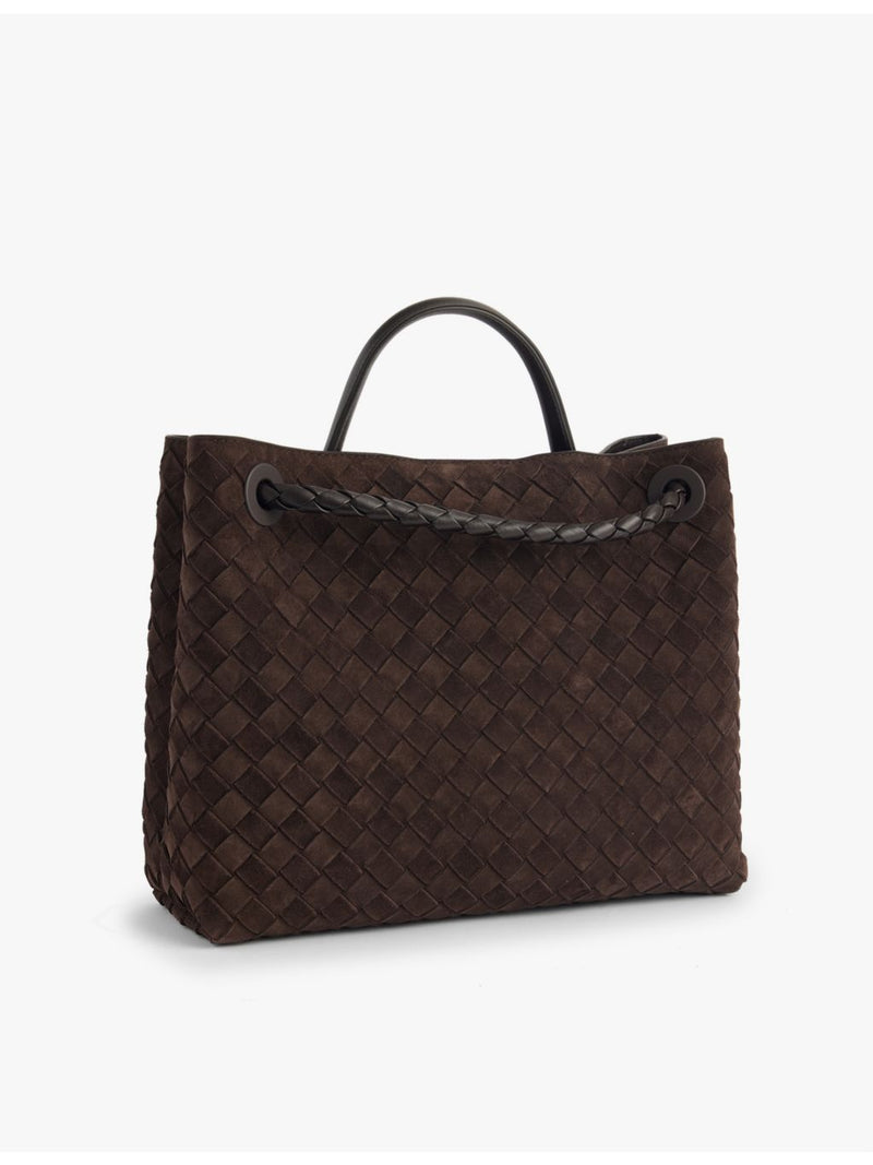 Bottega Veneta Andiamo suede leather tote bag - British product