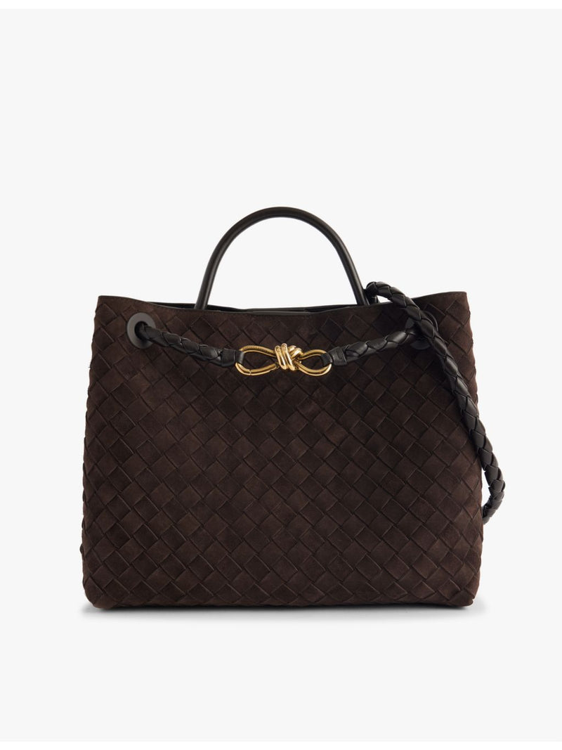 Bottega Veneta Andiamo suede leather tote bag - British product