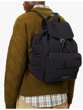 Bottega Veneta Nylon Intrecciato backpack, imported from the UK