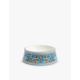 selfridges Wedgwood Florentine Motif-Print Bone China Pet Bowl 17cm- Buy online at McGrocer