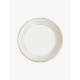 selfridges Wedgwood Gio Gold Geometric-Pattern Bone China Deep Plate 22cm- Buy online at McGrocer