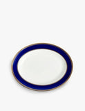 Wedgwood Renaissance Gold bone china oval platter 28cm, UK version