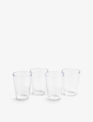 Royal Doulton Maze glass hiballs set of four 470ml, UK version