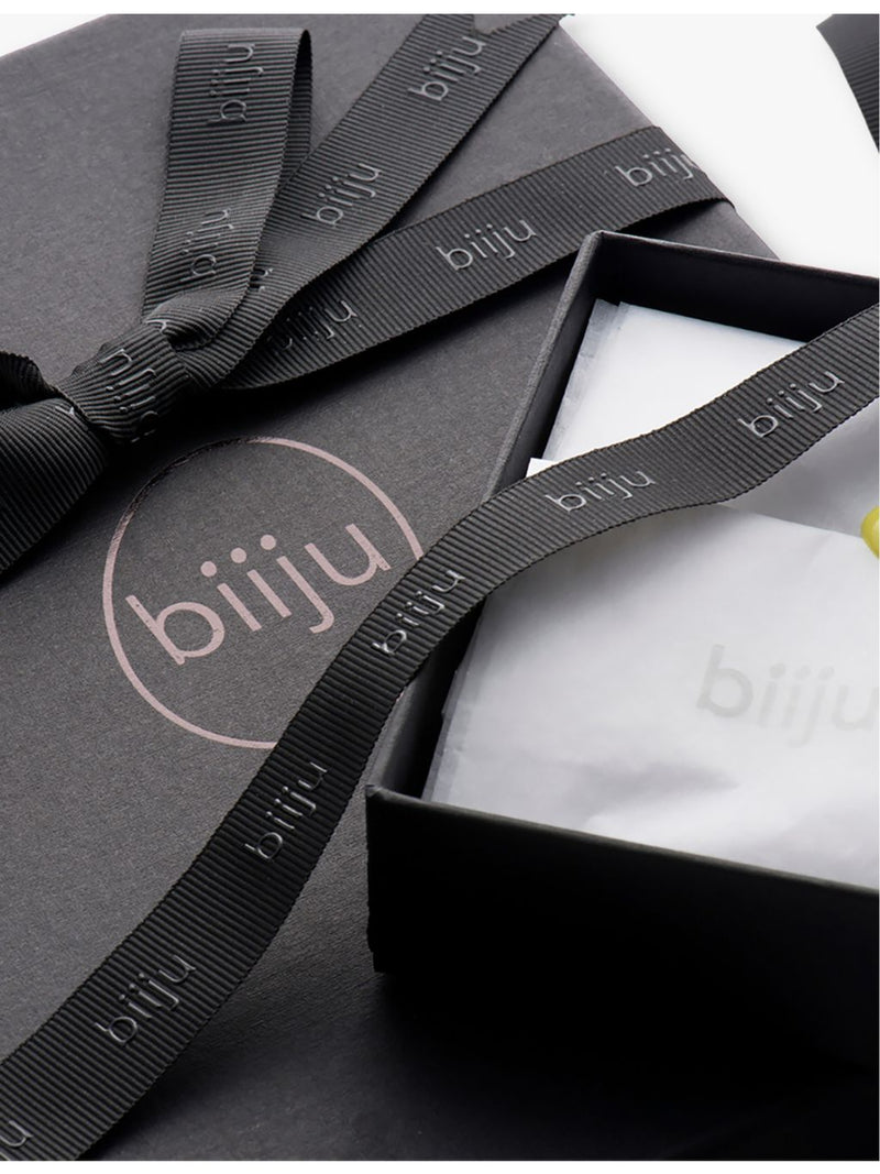 Biiju bullet cufflinks 18ct yellow gold-plated sterling silver - British product