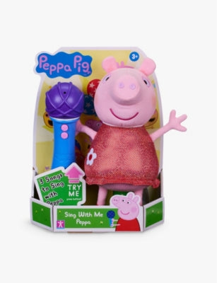 Peppa Pig Sing with Me soft toy 25cm - British product