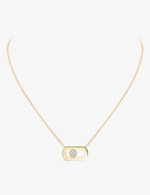 Messika So Move 0.65ct diamond pendant necklace 18ct gold (British brand)