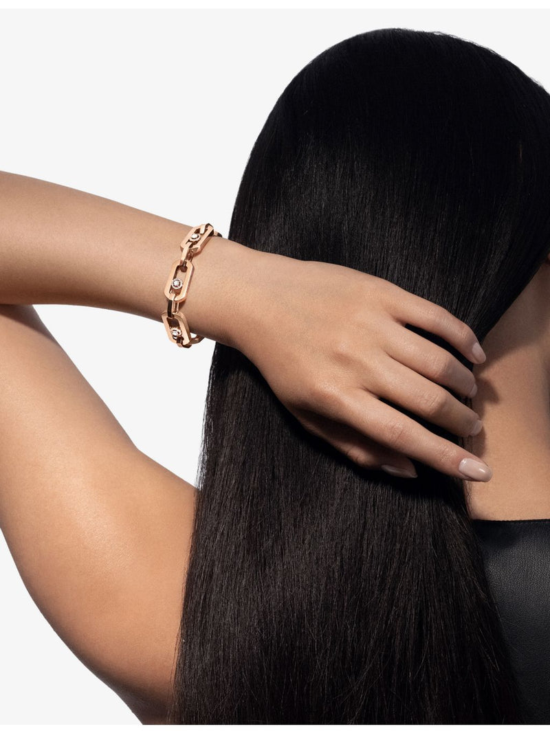 Messika So Move XL bracelet 18ct yellow gold 0.39ct diamonds (British brand)