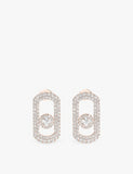 Messika So Move Pavé diamond earrings 1.3ct, imported from the UK