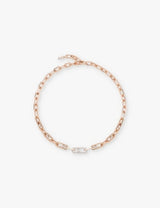 selfridges Messika Move Link 18ct Gold and 1.10ct Diamond Necklace- Buy online at McGrocer