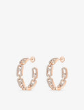 Messika diamond earrings 18ct gold 0.86ct (British brand)