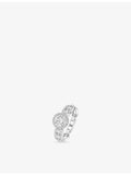 Messika 18ct yellow-gold 1.22ct diamond ring - British product