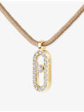 Messika pavé diamond necklace 18ct white gold 0.09ct - British product