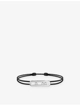selfridges Messika Cares 18ct White Gold and 0.09ct Diamond Cord Bracelet- Buy online at McGrocer