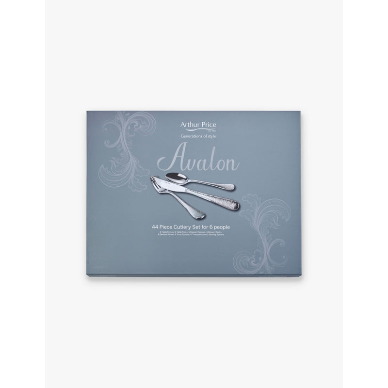 Arthur Price Avalon cutlery set 44-piece stainless steel (British brand)