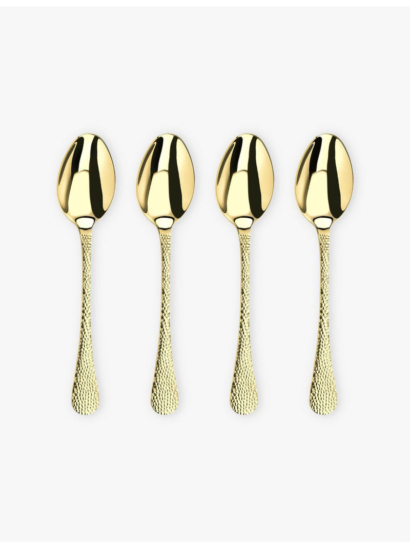 Arthur Price serving spoons Champagne Avalon set of four (British brand)