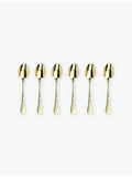 Arthur Price PVD-coated stainless steel teaspoons set, imported from the UK