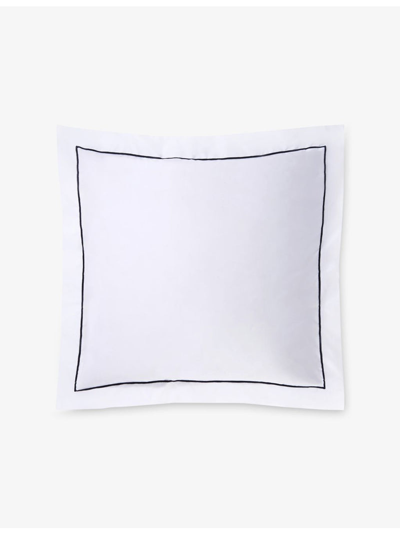 The Little White Company Savoy Oxford pillowcase 65cm, imported from the UK