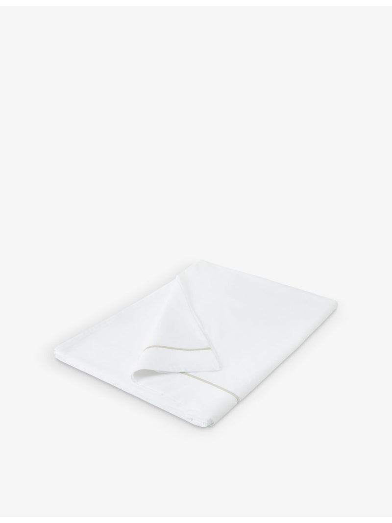 The White Company Savoy cotton flat sheet (British brand)